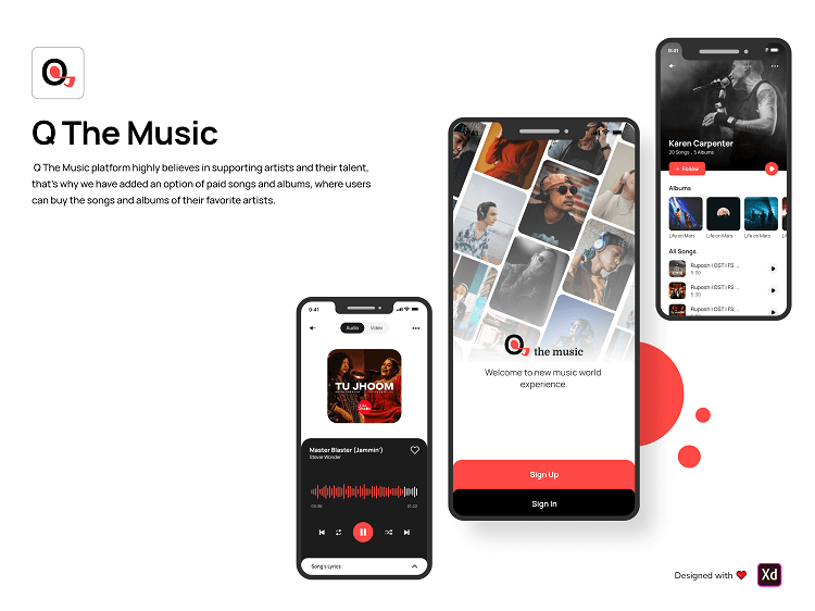 Music Android iOS App